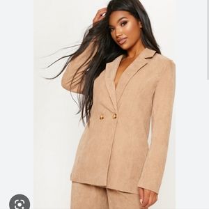 Pretty little thing corduroy blazer